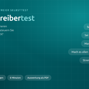 Antreibertest: kostenfreier Selbsttest