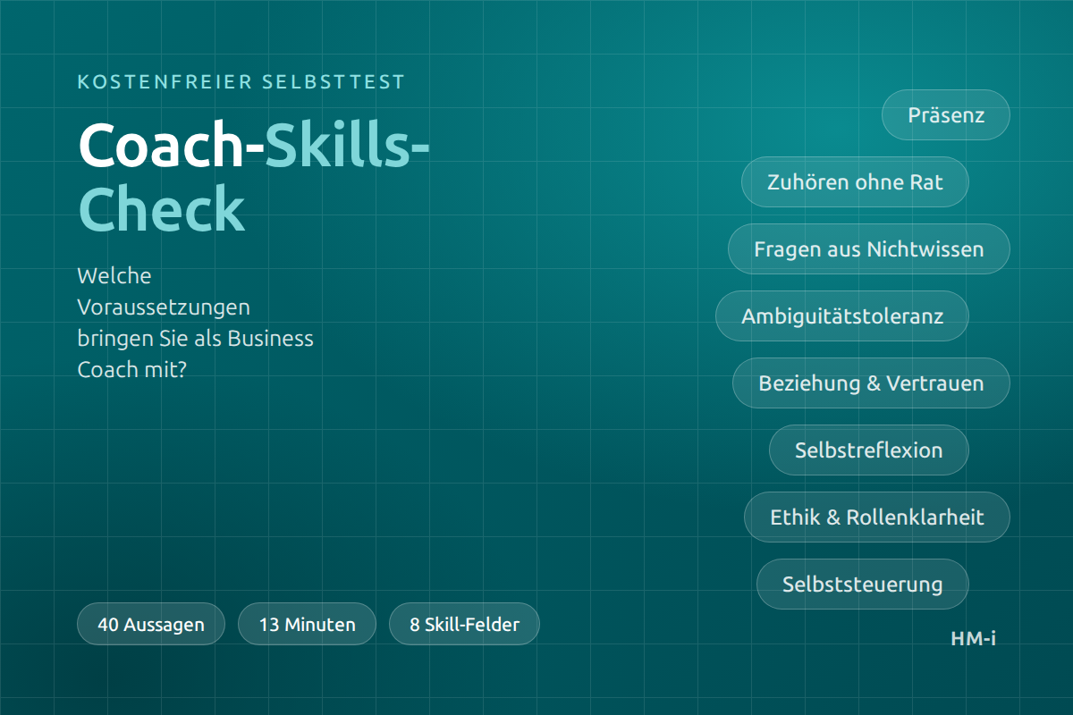 Coach-Skills-Check: kostenfreier Selbsttest