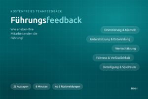 Vorschaubild des kostenfreien Selbsttests Führungsfeedback
