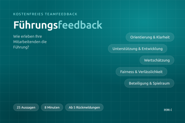 Vorschaubild des kostenfreien Selbsttests Führungsfeedback