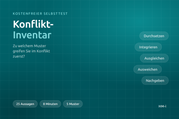 Konflikt-Inventar: kostenfreier Selbsttest