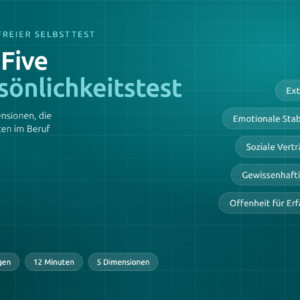 Big Five Persönlichkeitstest: kostenfreier Selbsttest