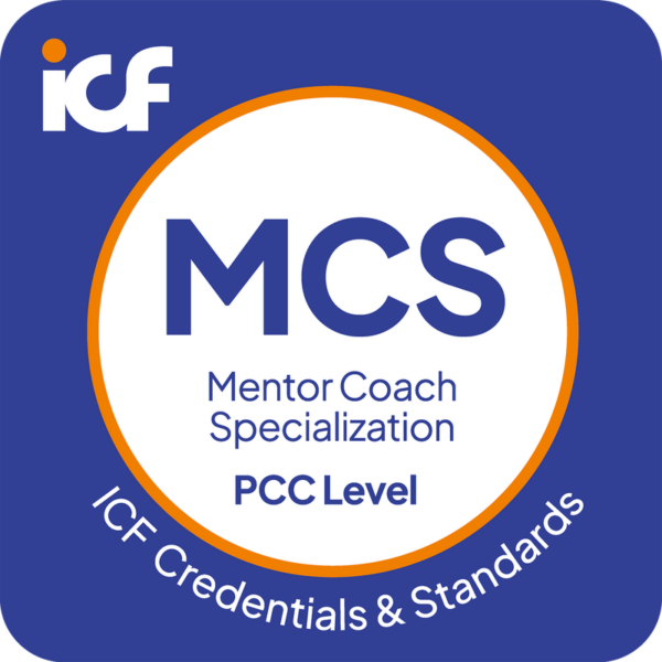 Badge des ICF Mentor Coaching Service