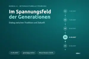 Modul 4 Interkulturelle Führung: Im Spannungsfeld der Generationen, 21.05.2027